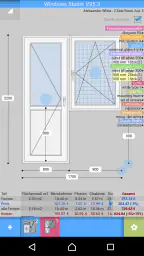 PVC Fenster Konfigurator screenshot