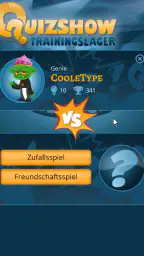 Quizshow-Trainingslager: Quiz screenshot