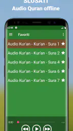 Quran Bosanski Audio mp3 app screenshot