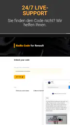 Renault Radio Code screenshot