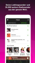radio.de PRIME screenshot