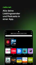 radio.de - Radio und Podcast screenshot