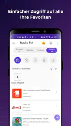 Radio FM: Live-Radio-App screenshot