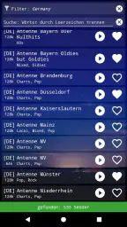 Radiowecker + screenshot