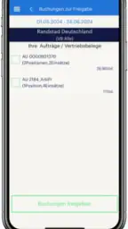 Randstad Portal screenshot