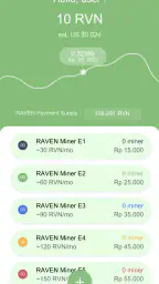 RAVEN Miner by NVS screenshot