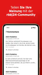 rbb24 – regionale Nachrichten screenshot