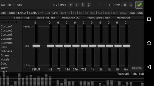 RE Equalizer FX screenshot