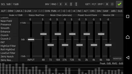 RE Equalizer FX screenshot