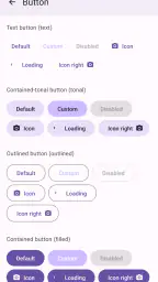React Native Paper Example screenshot