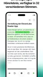 ElevenReader: Bücher vorlesen screenshot