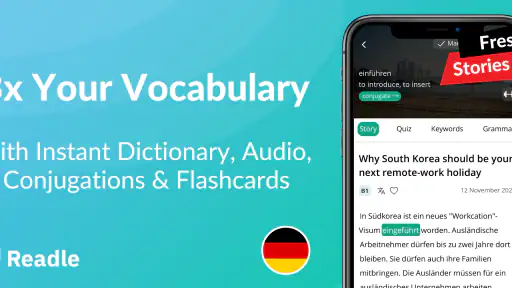 Readle - Easy Deutsch lernen screenshot