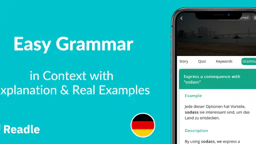 Readle - Easy Deutsch lernen screenshot