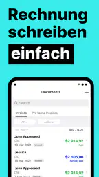 Rechnung schreiben einfach screenshot