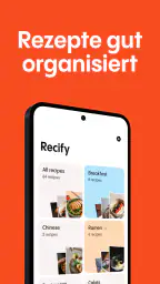 Recify: Mein Rezepte Verwalten screenshot