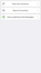 Reisekosten für DB Mitarbeiter screenshot