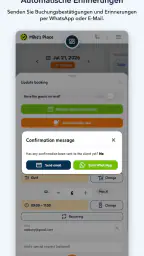 Restaurant-Buchungsplaner screenshot