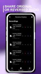 Reverse Singing screenshot