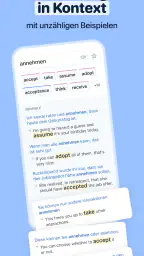 Reverso Übersetzer Wörterbuch screenshot
