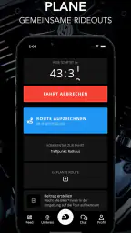 Ride With Me - Motorrad-App screenshot