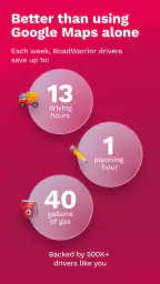 RoadWarrior Route Planner screenshot