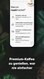 roastmarket - Kaffee Online screenshot