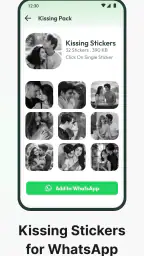 Romantic Love Emoji WAStickers screenshot