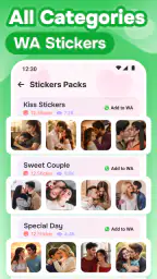 Romantic Love Stickers for WA screenshot