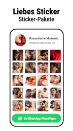 Romantische Sticker, Wasticker screenshot