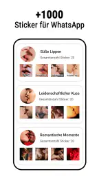 Romantische Sticker, Wasticker screenshot