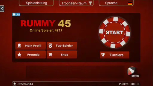 Romme 45 screenshot