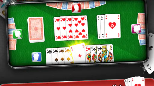 Rommé - Karten spielen offline screenshot