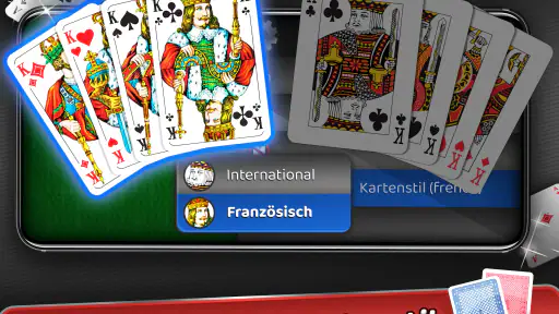 Rommé - Karten spielen offline screenshot