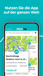 Routiq, Outdoor-Routen screenshot