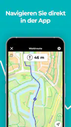 Routiq, Outdoor-Routen screenshot