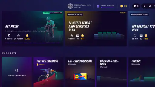 ROUVY: Indoor Cycling screenshot