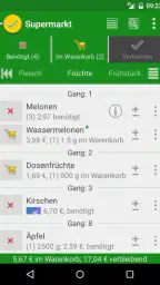 rShopping Einkaufsliste screenshot