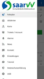 Saarfahrplan screenshot