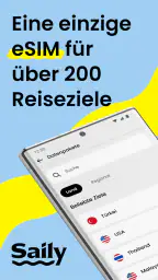 Saily eSIM: Daten für Reisen screenshot