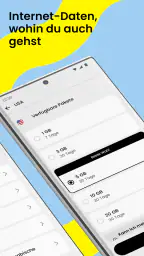 Saily eSIM: Daten für Reisen screenshot