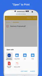 Samsung Print Service Plugin screenshot