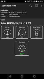 SatFinder PRO screenshot