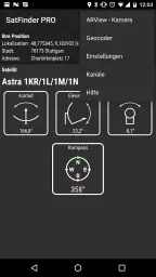 SatFinder PRO screenshot