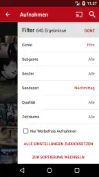 Save.TV – TV Recorder, Fernseh screenshot