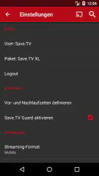 Save.TV – TV Recorder, Fernseh screenshot