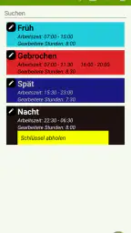 Schicht  Kalender - FlexR screenshot