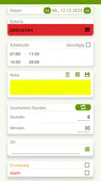 Schicht  Kalender - FlexR screenshot