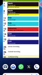 Schicht  Kalender - FlexR screenshot