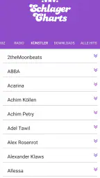 Schlager Charts: Musik & Radio screenshot