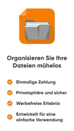 Schlichter Dateimanager Pro screenshot